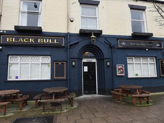 The Black Bull in Standish has been temporarily closed down