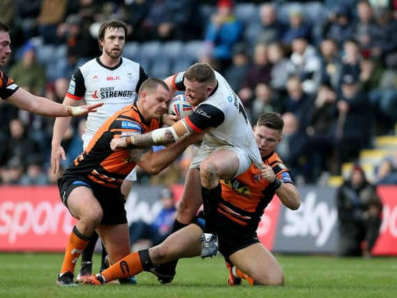 Wigan signing Brad Singleton in action for Toronto