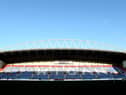 The DW Stadium, which will remain empty for some time yet