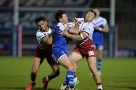 Action from last night's game
