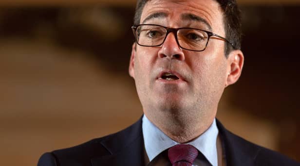 Greater Manchester mayor Andy Burnham
