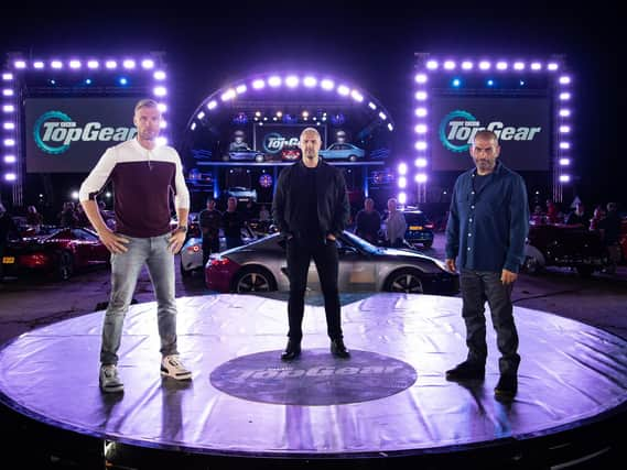 Top Gear filmed an episode in Wigan for their new series