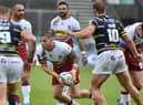 Sam Powell in action against Leeds