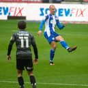 Kal Naismith looks to start an attack