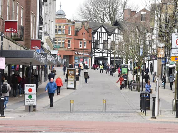 Many residents said they have been visiting town centres less