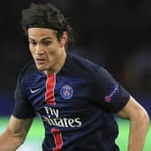 Striker Edinson Cavani