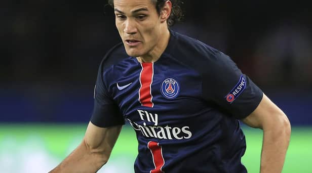 Striker Edinson Cavani
