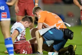 Jack Wells receives treatment