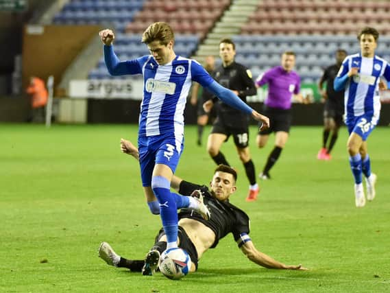 Goalscorer Tom Pearce