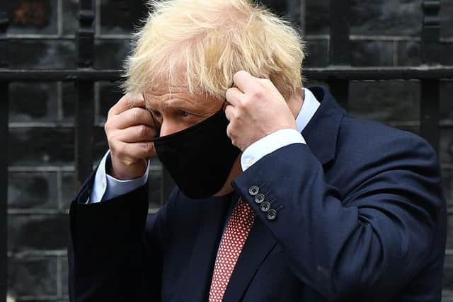Prime Minister Boris Johnson leaves Downing Street (Photo by Leon Neal/Getty Images)