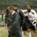 Kevin Keegan after the World Cup qualifying match against Germany at Wembley Stadium in 2001