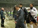 Kevin Keegan after the World Cup qualifying match against Germany at Wembley Stadium in 2001