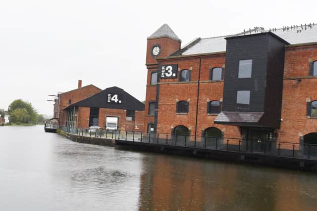 External work on the Wigan Pier renovations is nearing completion