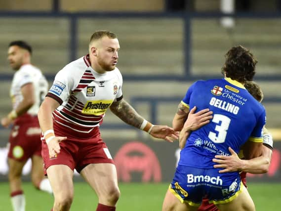 Brad Singleton made his Wigan debut