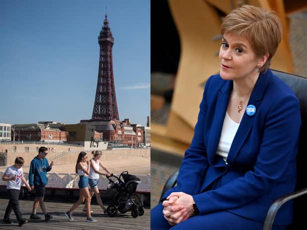 Blackpool has defended its Covid-19 safety after comments by Scotland’s First Minister Nicola Sturgeon.
