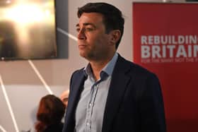 Greater Manchester mayor Andy Burnham