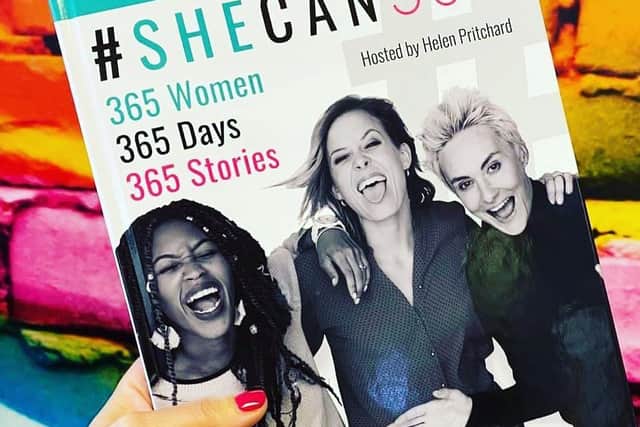 The cover of the Kickstarter-funded book #SheCan365