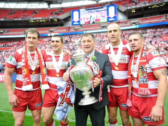 Lee Mossop won the Cup with Wigan in 2013