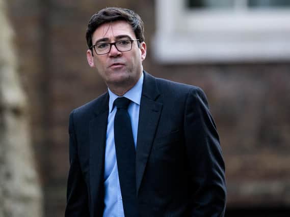 Greater Manchester Mayor Andy Burnham. Photo by Getty Images