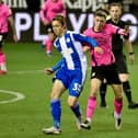 Thelo Aasgaard on his Latics debut against Peterborough