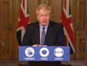 Prime Minister Boris Johnson announcing the Tier 3 restrictions