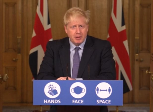 Prime Minister Boris Johnson announcing the Tier 3 restrictions