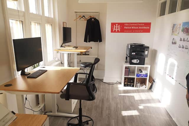 One of the new creative studios at The Old Courts