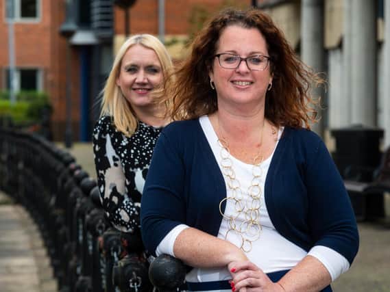 Louise Sheffield (right), Director and Clinical Case Manager at Active Case Management and Judith Thomas-Whittingham (left), partner and head of the clinical negligence department at Stephensons