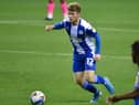 Matty Palmer in action against Peterborough