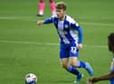 Matty Palmer in action against Peterborough