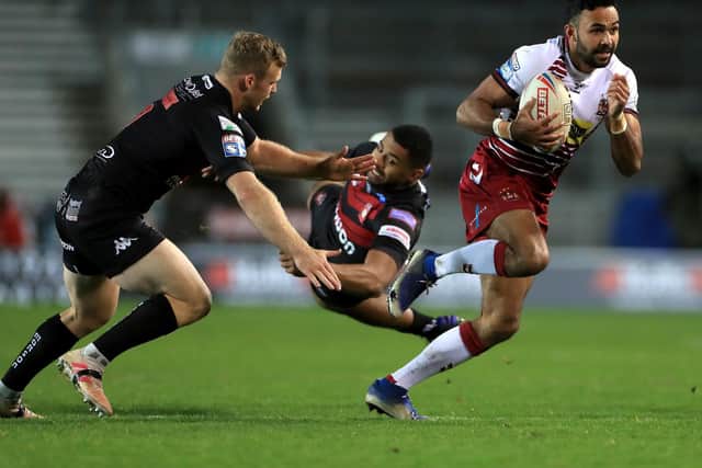 Bevan French scored a hat-trick against Salford