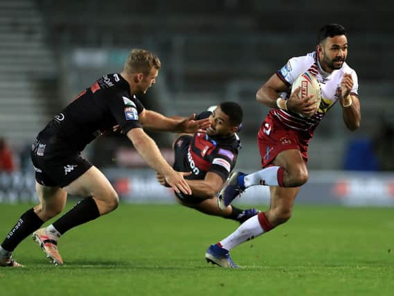 Bevan French scored a hat-trick against Salford