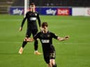 Chris Merrie in action at MK Dons