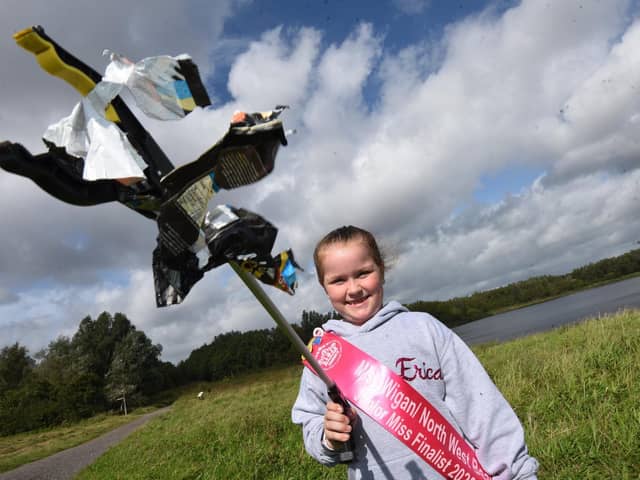 Erica Parksinon held a litter pick at Amberswood nature reserve last month