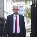 Chief Medical Officer Professor Chris Witty arrives at Downing Street in London, amid speculation Prime Minister Boris Johnson will impose a national lockdown in England next week