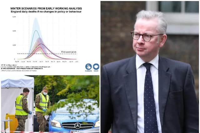 Michael Gove said he believed the restrictions would bring down the R value.