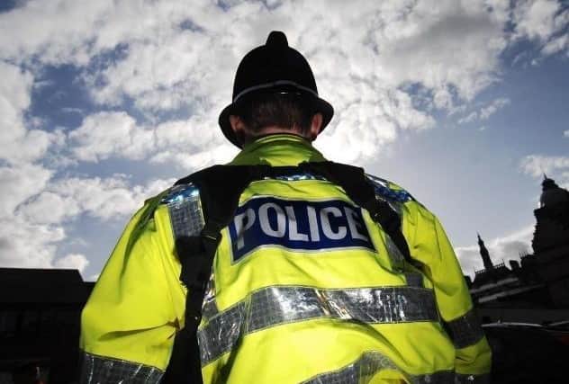 Police officers were called to the rave