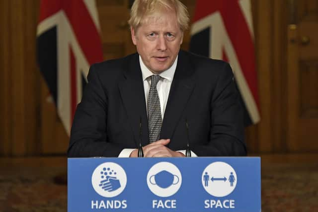 Boris Johnson made the announcement on Saturday