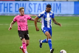 Former Blackpool man Curtis Tilt is hoping to return for Latics at Bloomfield Road