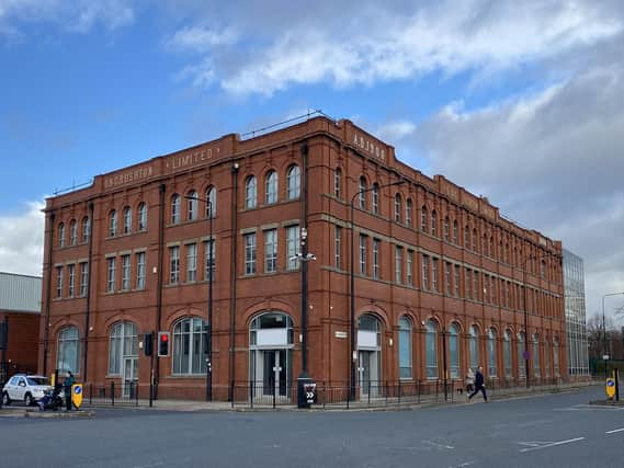 The 120-year Rushton Building has already had its UTC livery removed