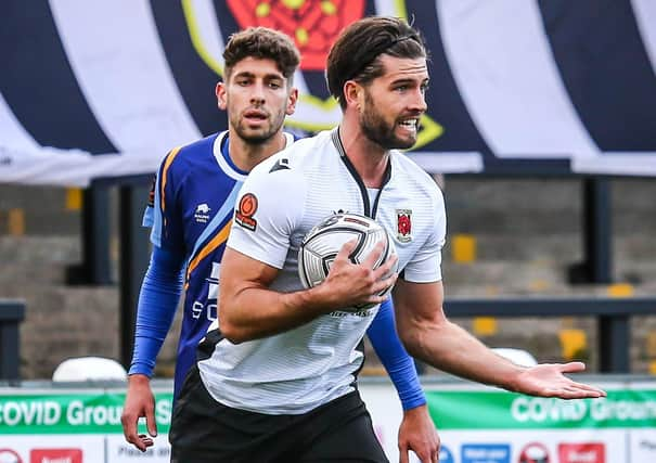 Chorley's Harry Cardwell has experience of playing in the Football League