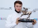 Cieren Fallon with his trophy