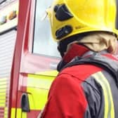 Fire crews attended the scene