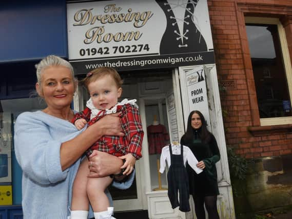 Carole Cooper with granddaughter Hattie and Keren Lawton