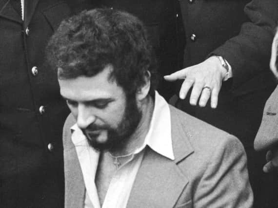 Sutcliffe after his arrest