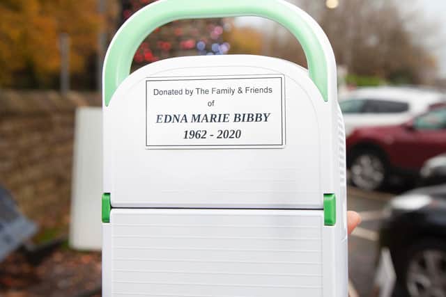 Nebulisers donated in memory of Edna