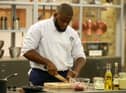 Victor cooks up a storm in Masterchef: The Professionals. Picture: BBC/Shine TV