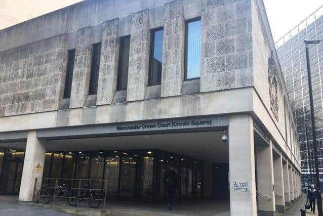 The trial is taking place at Manchester Crown Square