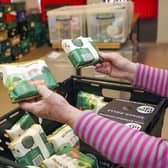 St Catherine’s Church foodbank is just one of the sites responsible for handing out food parcels to hungry Wigan children during the lockdown