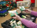 St Catherine’s Church foodbank is just one of the sites responsible for handing out food parcels to hungry Wigan children during the lockdown